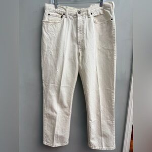 *New* Polo Ralph Lauren Dungarees Classic 5 Pocket Jean in White, Size 36x30